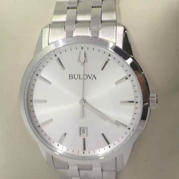 ***SOLD*** Bulova Men's Analogue Quartz Watch with Stainless Steel Strap … - Picture 2 of 8